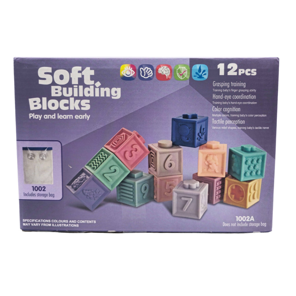 Pika Bloom Soft Silicone Building Blocks