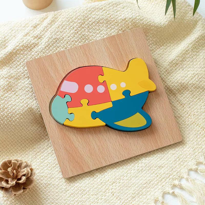 Pika Bloom Wooden Puzzle