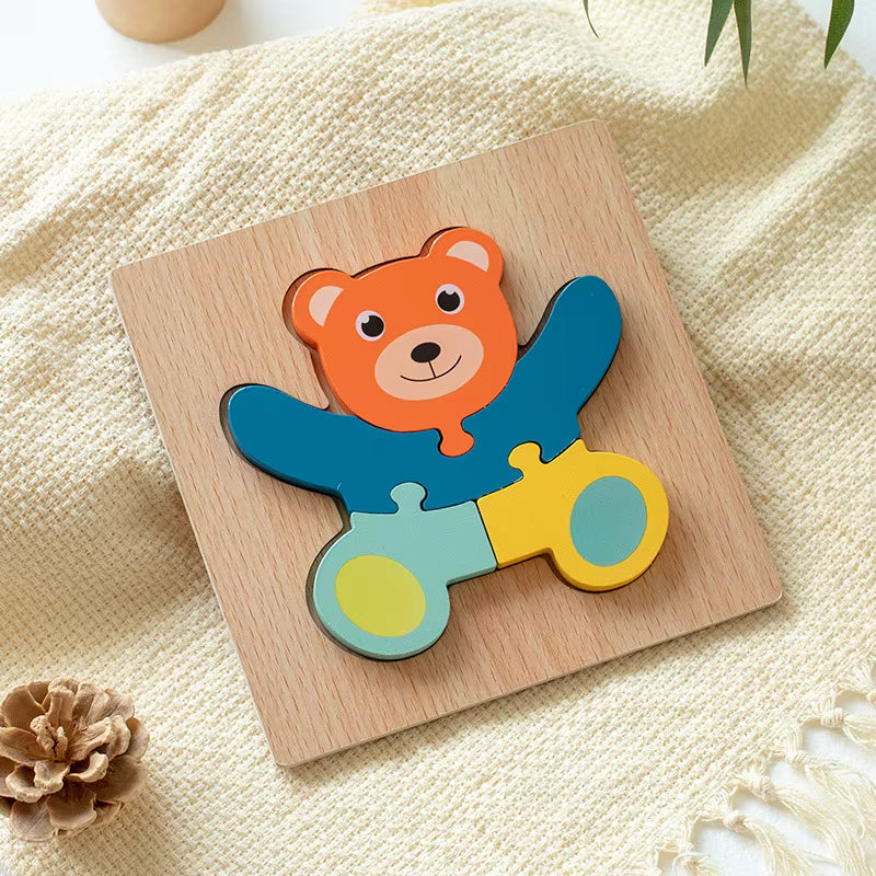 Pika Bloom Wooden Puzzle