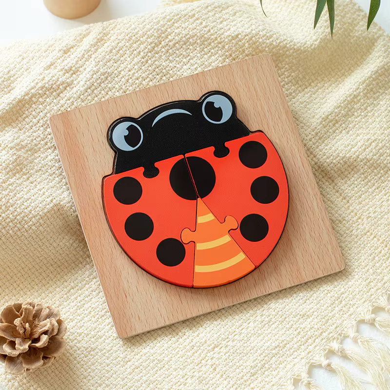 Pika Bloom Wooden Puzzle