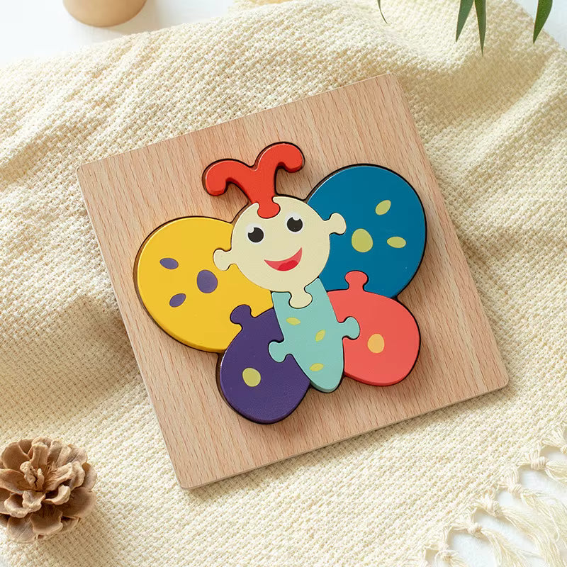 Pika Bloom Wooden Puzzle
