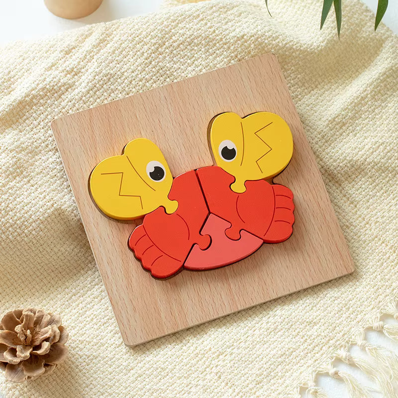 Pika Bloom Wooden Puzzle