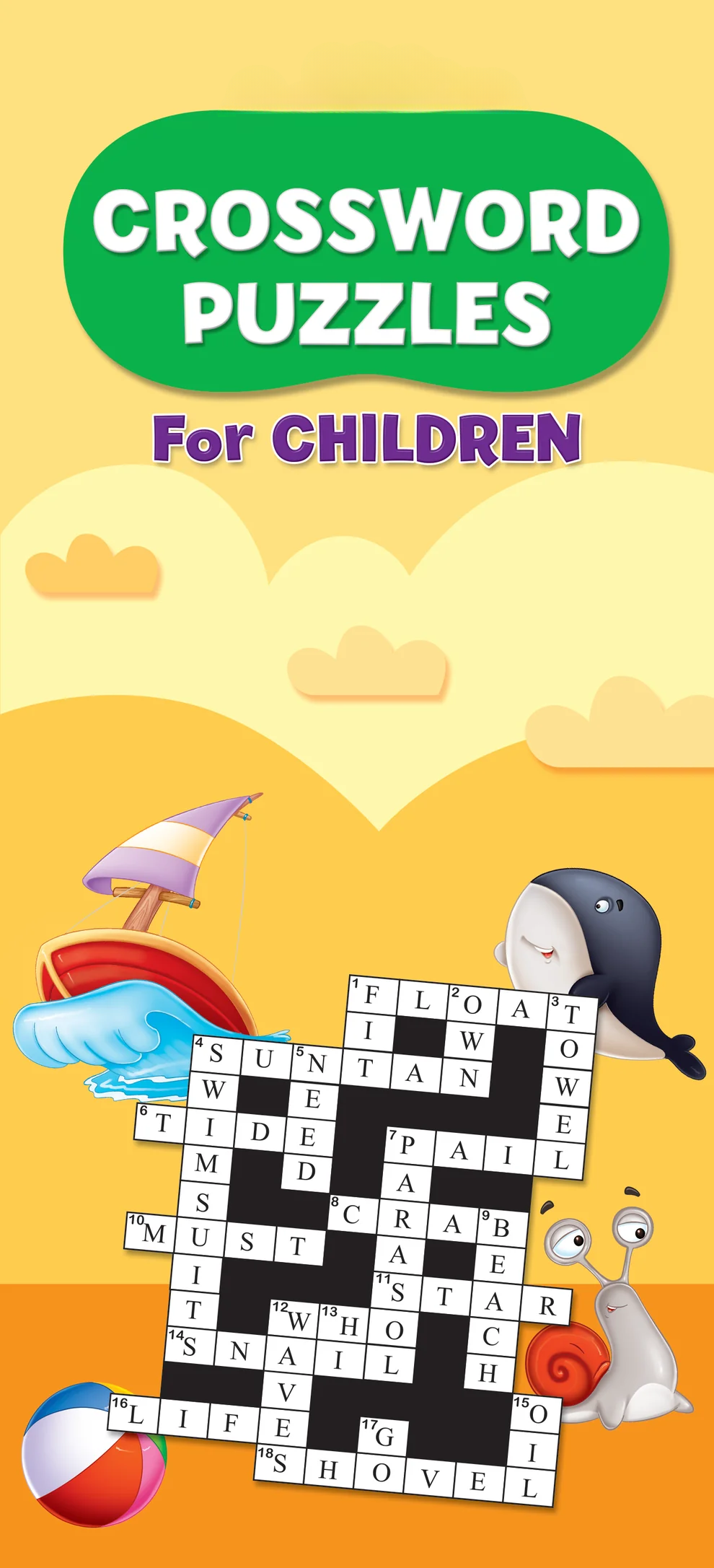 Crossword Puzzle Books – Set of 4