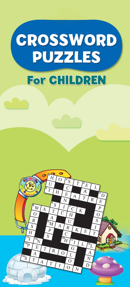 Crossword Puzzle Books – Set of 4