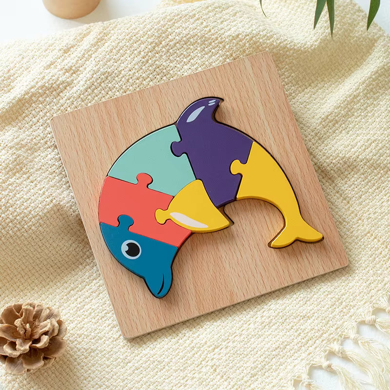 Pika Bloom Wooden Puzzle