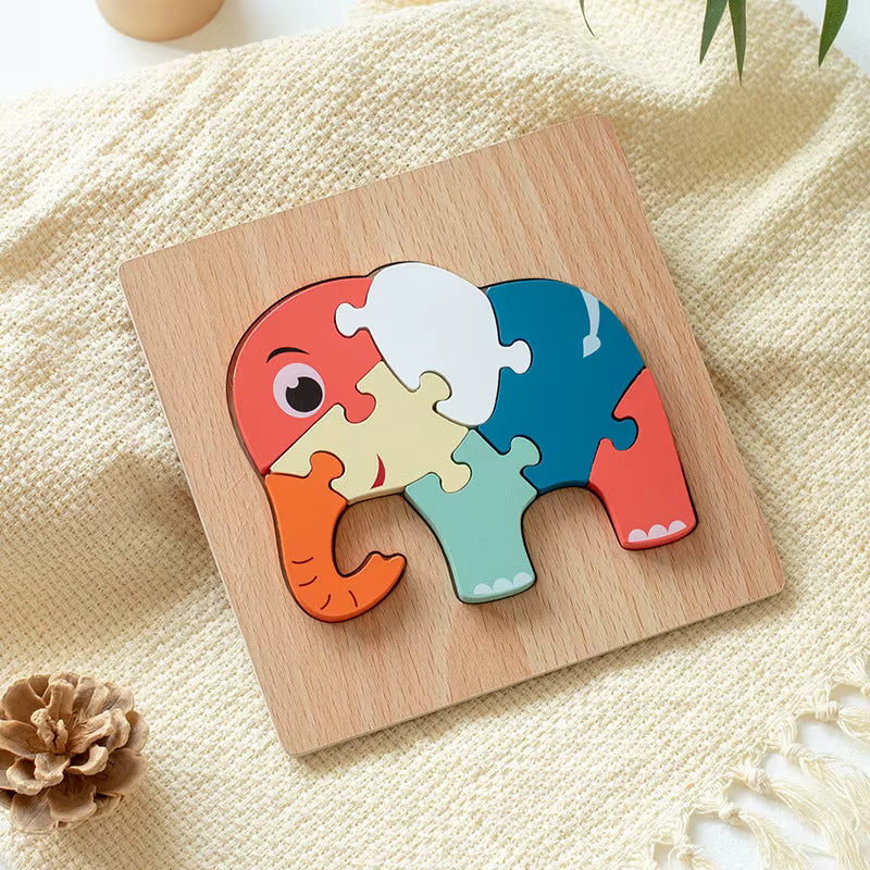 Pika Bloom Wooden Puzzle