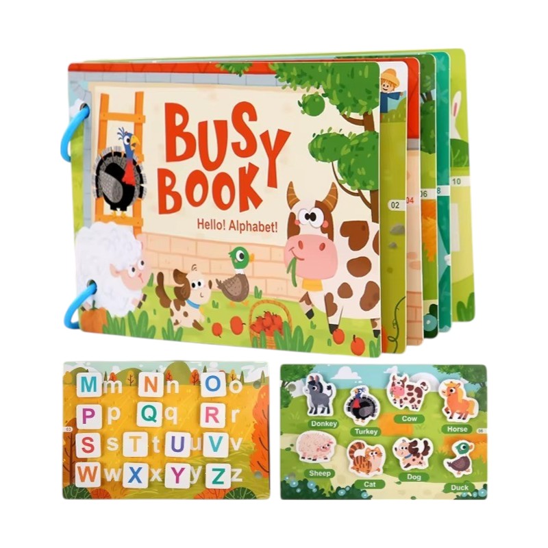 Pika Bloom Busy Book