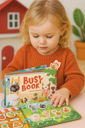 Pika Bloom Busy Book