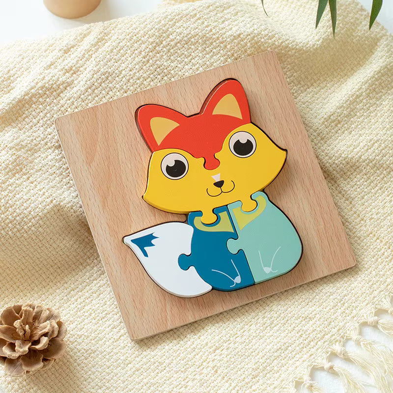 Pika Bloom Wooden Puzzle