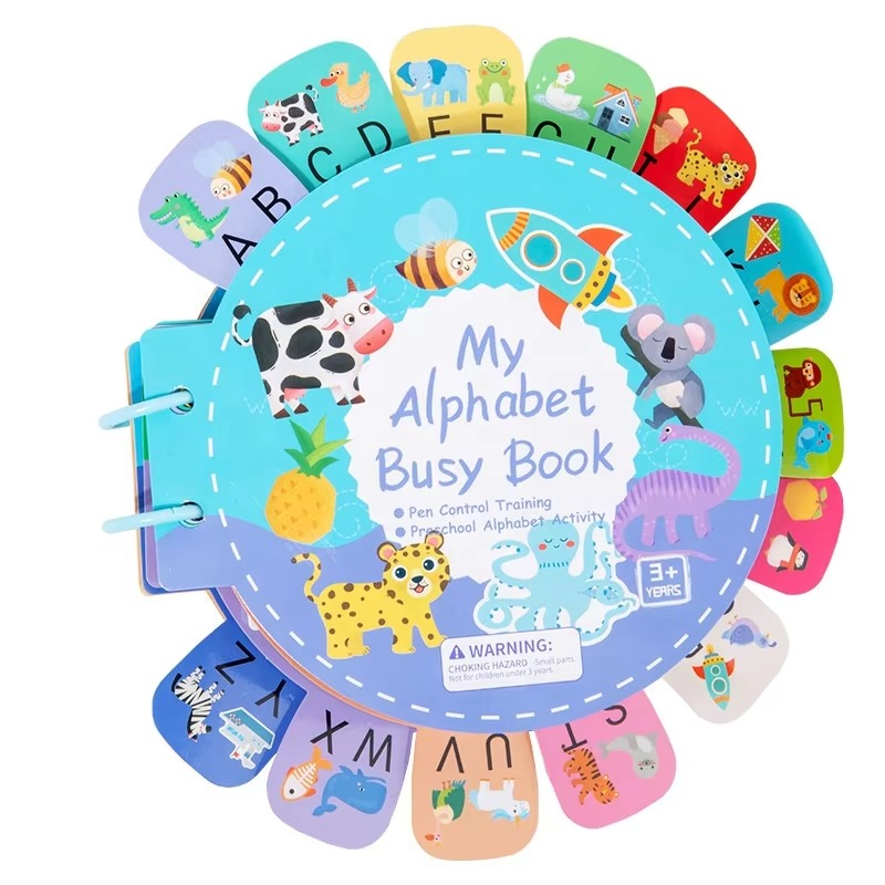 Pika Bloom My Alphabet Quiet Book