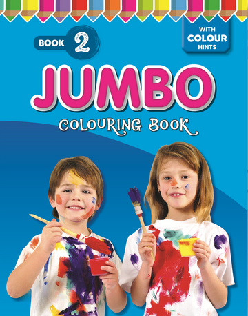 Pika Bloom Jumbo Colouring Book Series for Kids