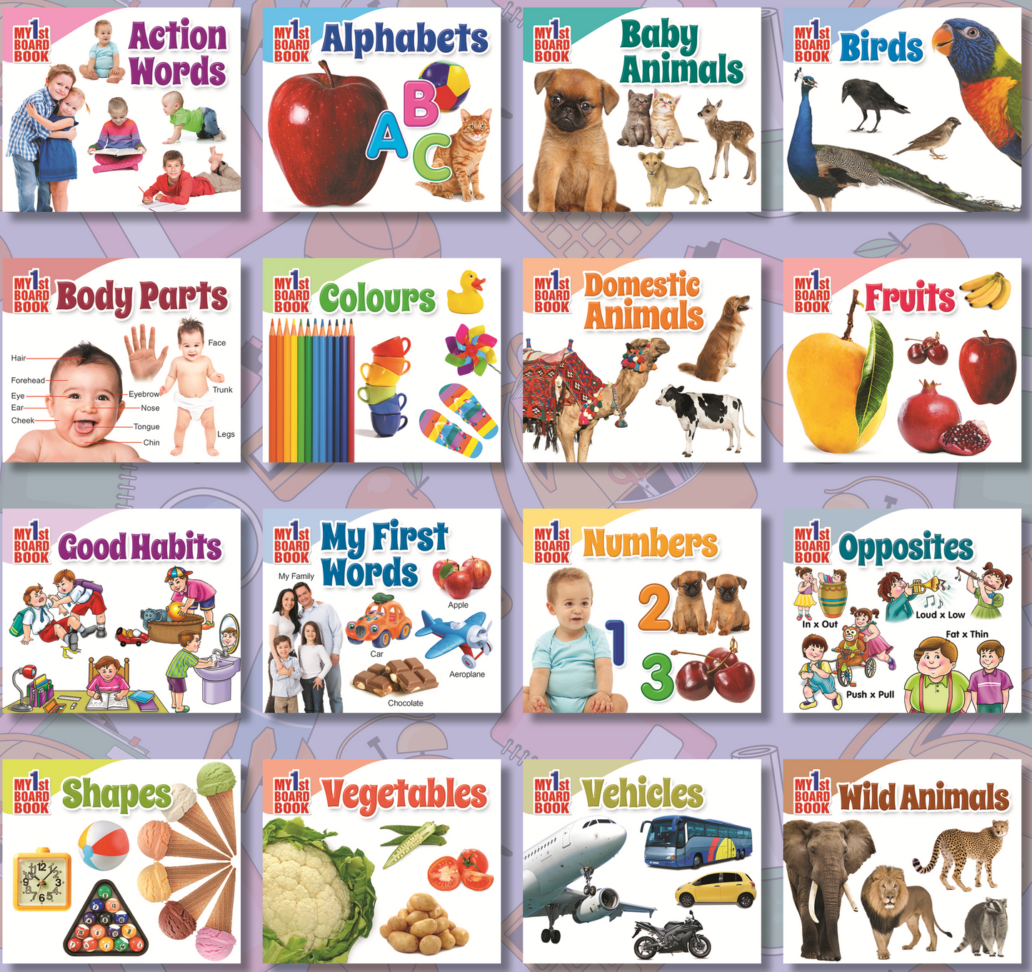 My First Mini Board Books