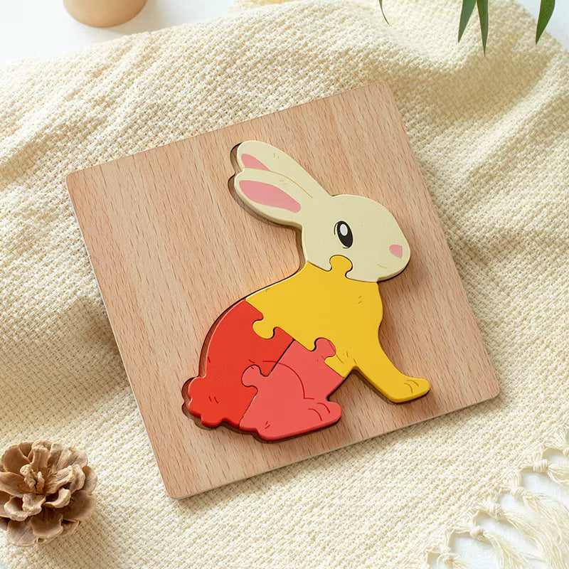 Pika Bloom Wooden Puzzle