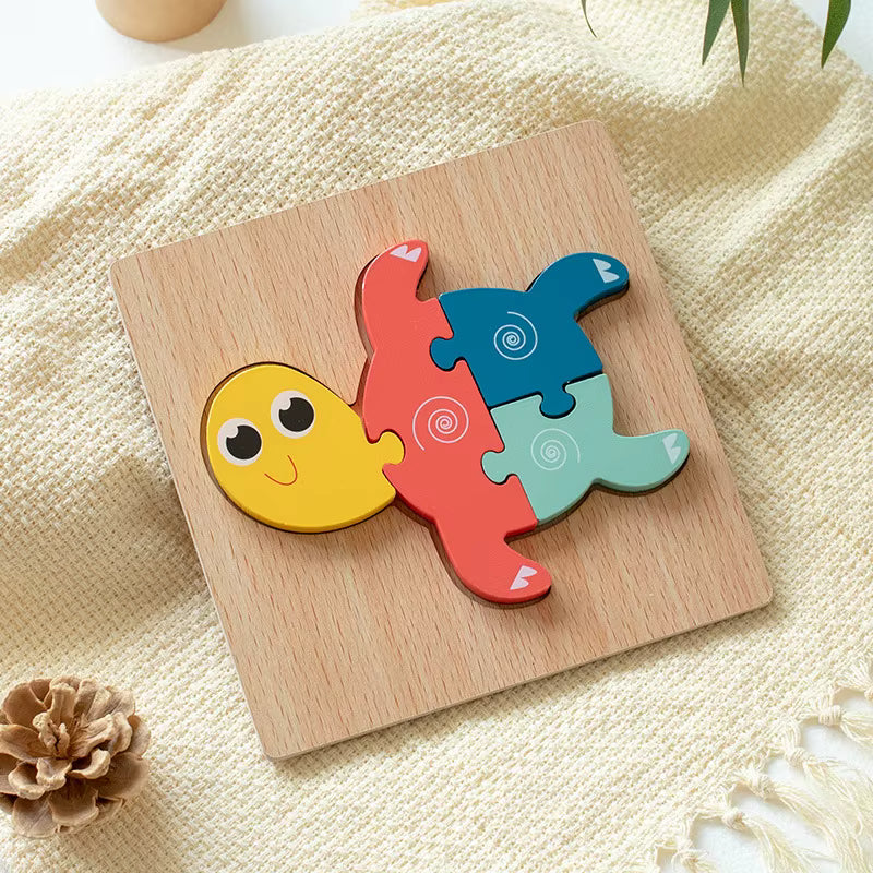 Pika Bloom Wooden Puzzle