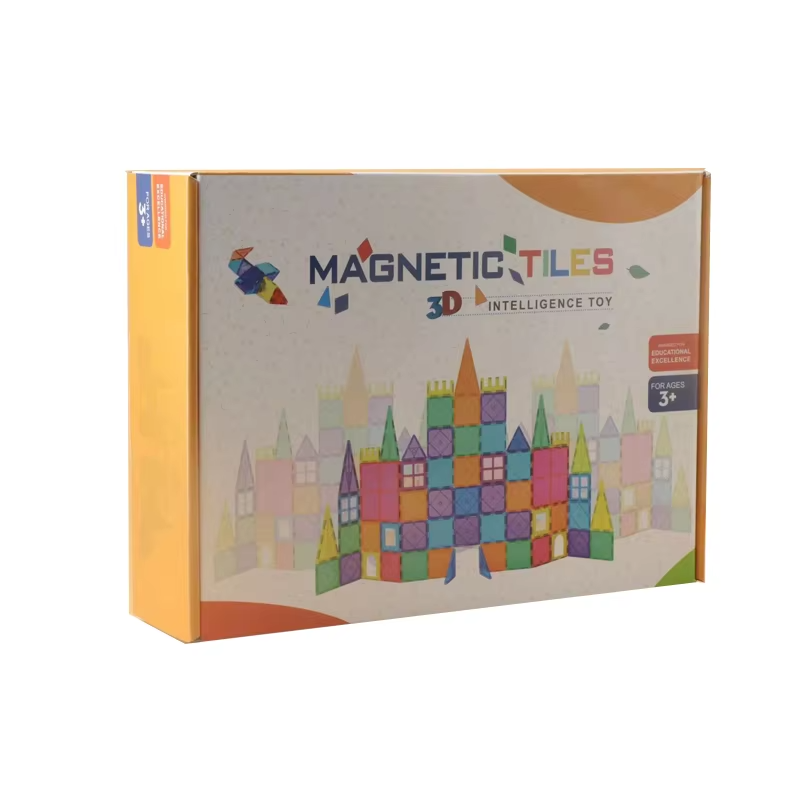 Pika Bloom Magnetic Building Tiles – 3D (100 Pieces)