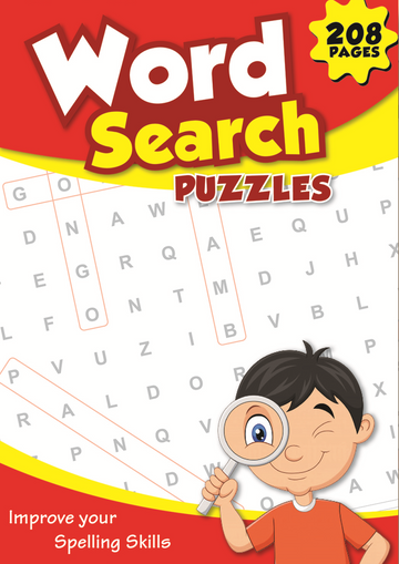 Pika Bloom Word Search Puzzle Book for Kids