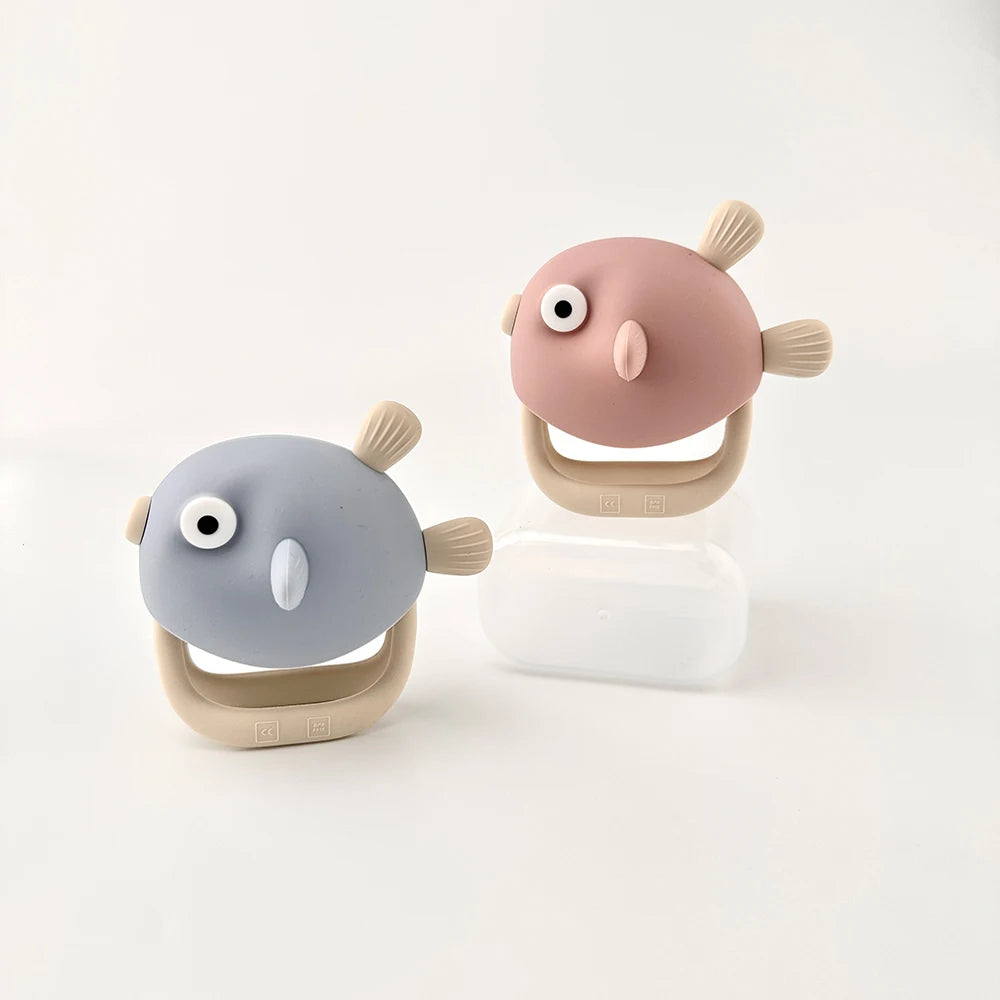 Pika Bloom Fish Mitten Silicone Teether