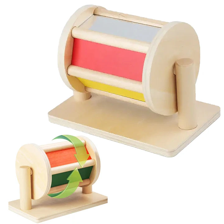Pika Bloom Wooden Spinning Drum