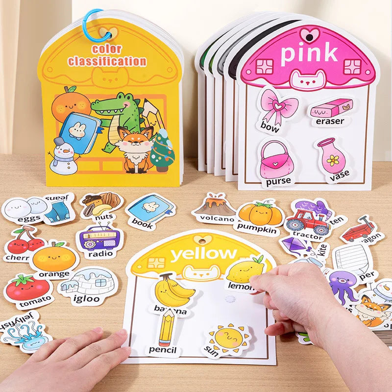 Pika Bloom Color Sorting & Classification Book