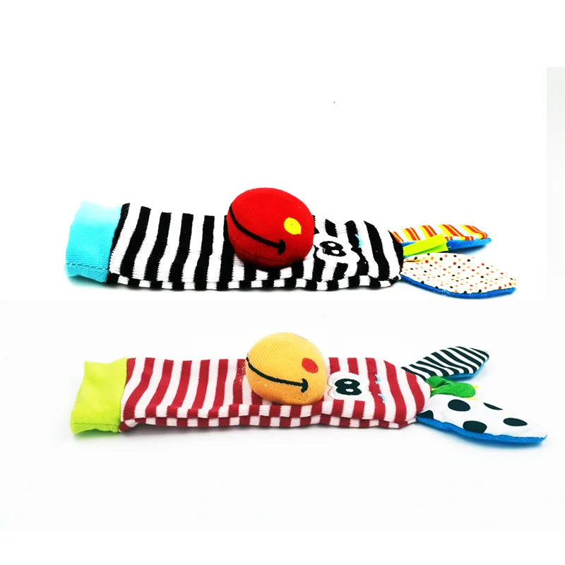 Pika Bloom Sensory Rattle Socks & Wristbands Set
