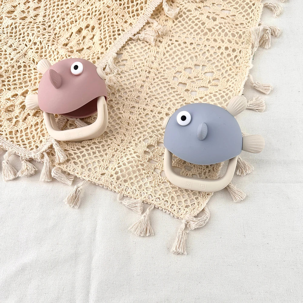 Pika Bloom Fish Mitten Silicone Teether