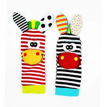 Pika Bloom Sensory Rattle Socks & Wristbands Set