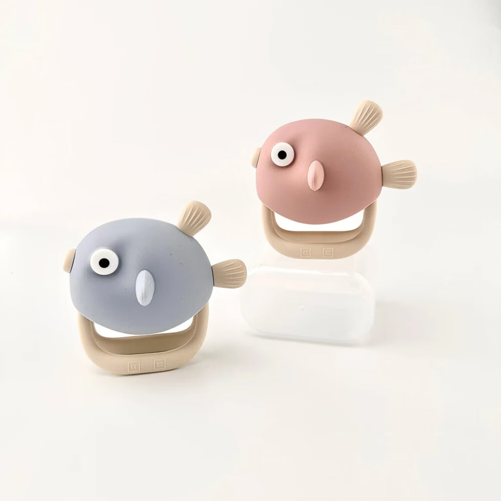 Fish Mitten Teether - product image 3 by Pika Bloom Montessori Toys UAE