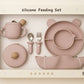 8 in 1 Silicone Tableware Set