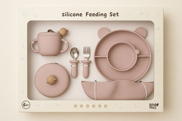 8 in 1 Silicone Tableware Set