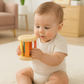 Pika Bloom Wooden Rolling Rattle