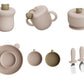 Pika Bloom 8 in 1 Bear Silicone Tableware Set