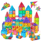Pika Bloom Magnetic Building Tiles – 3D (100 Pieces)