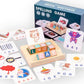 Pika Bloom Wooden Spelling Game Board