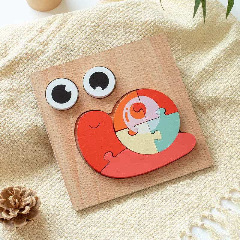 Pika Bloom Wooden Puzzle