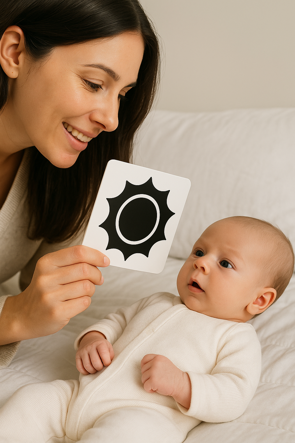 Pika Bloom High-Contrast Baby Vision Cards