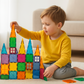 Pika Bloom Magnetic Building Tiles – 3D (100 Pieces)