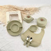 Pika Bloom 8 in 1 Bear Silicone Tableware Set