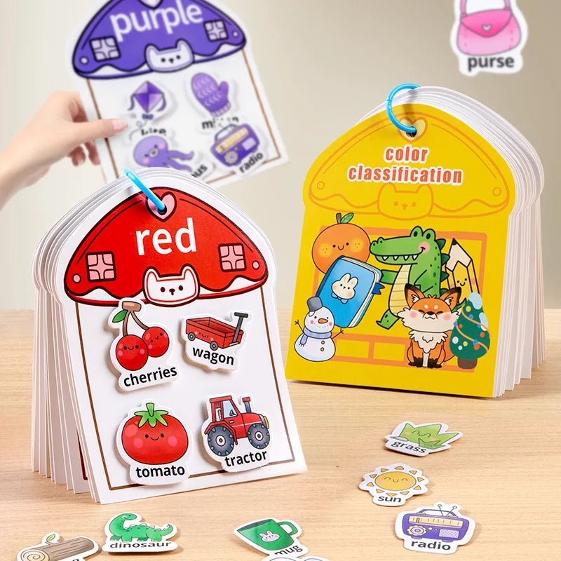 Pika Bloom Color Sorting & Classification Book