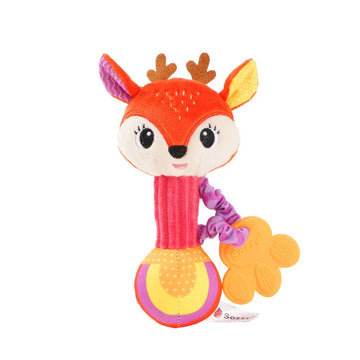 Pika Bloom Soft Plush Teether Rattle