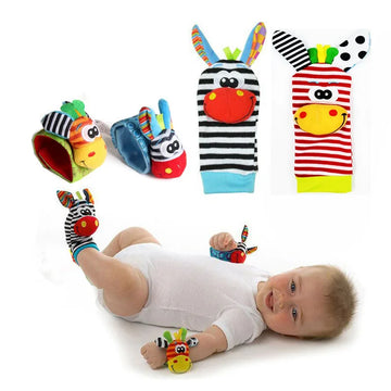 Pika Bloom Sensory Rattle Socks & Wristbands Set