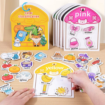 Pika Bloom Color Sorting & Classification Book