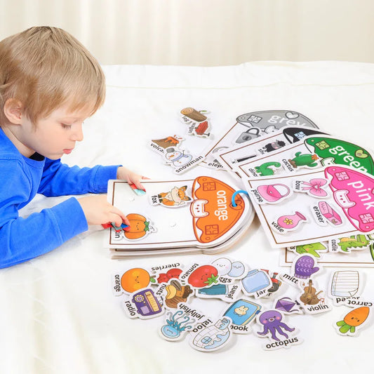 Pika Bloom Color Sorting & Classification Book