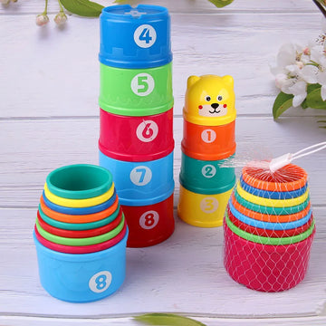 Pika Bloom Stacking & Nesting Cups