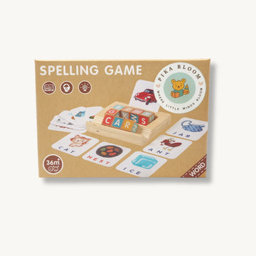 Wooden Spelling Game Board - product image 1 by Pika Bloom Montessori Toys UAE