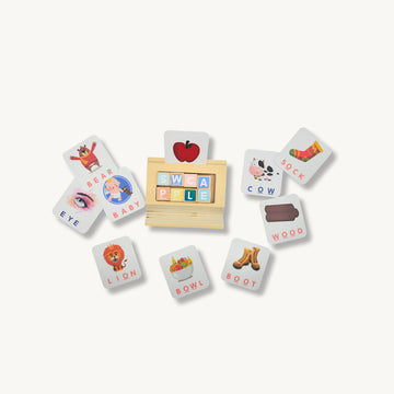 Wooden Spelling Game Board - product image 3 by Pika Bloom Montessori Toys UAE